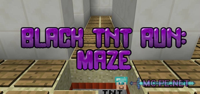 Black TNT Run: Maze