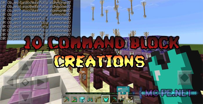 10 Command Block Creations