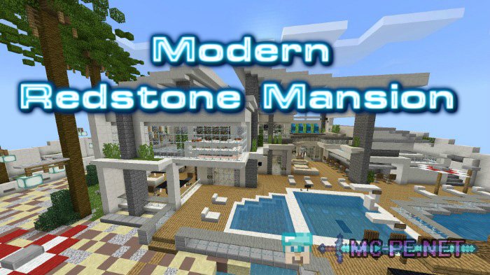 Modern Redstone Mansion